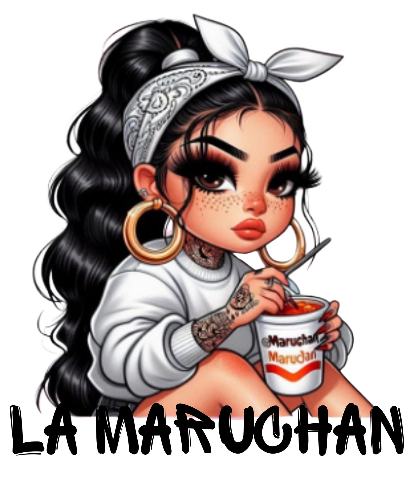 La Maruchan UVDTF Decal