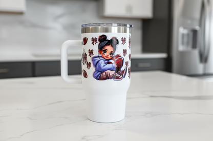 Football Cutie - UVDTF Wrap for cups/hard surfaces sticker