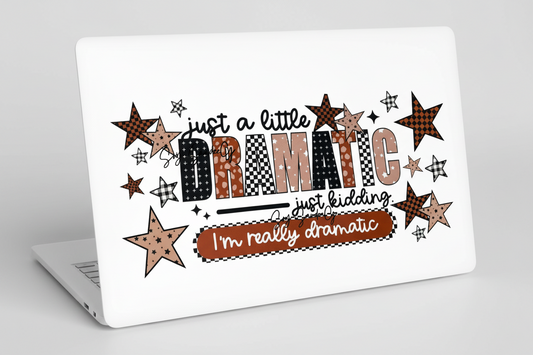Dramatic - UVDTF Wrap for cups/hard surfaces sticker