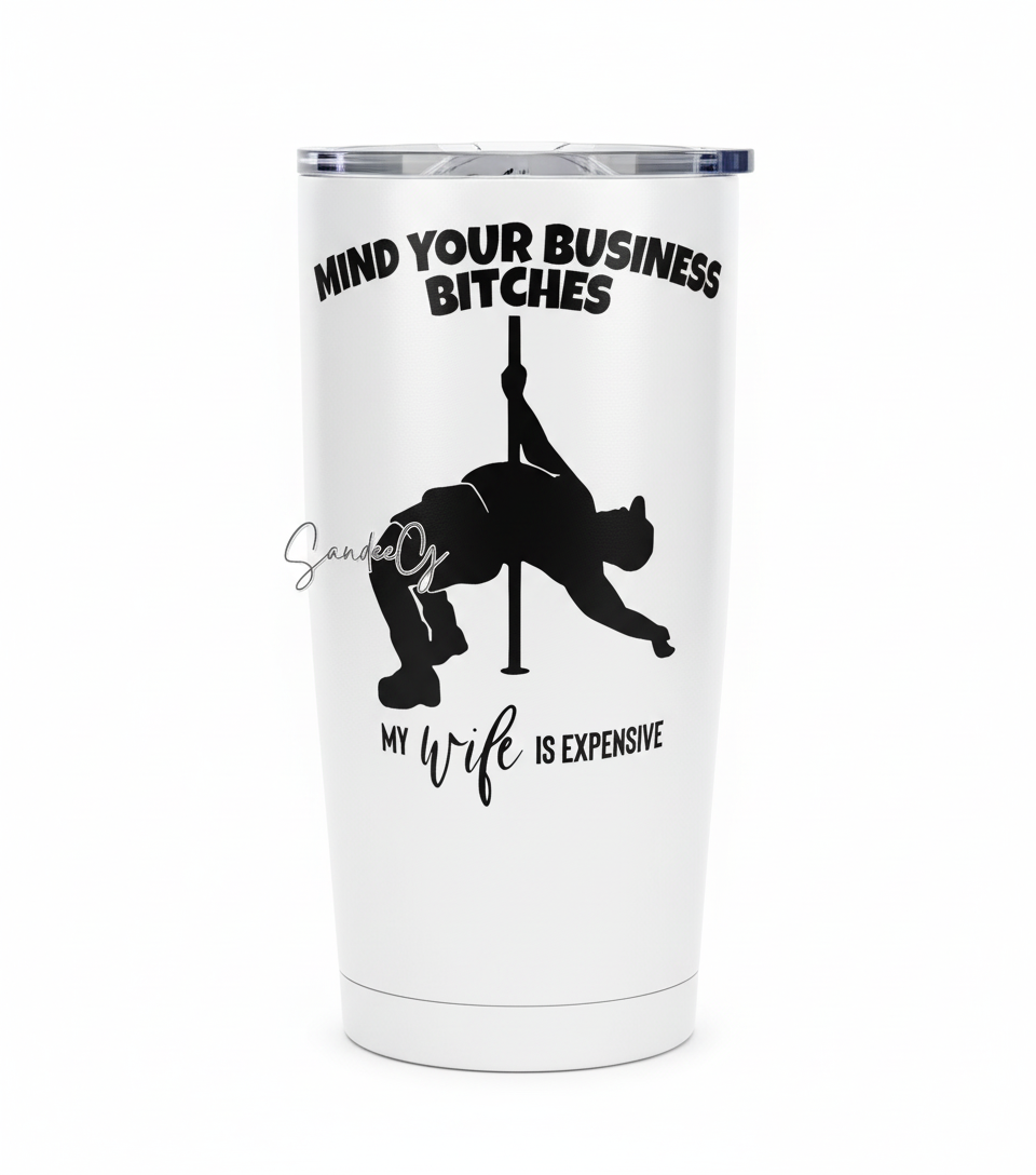 Mind Your Business - UVDTF Decal for cups/hard surfaces sticker