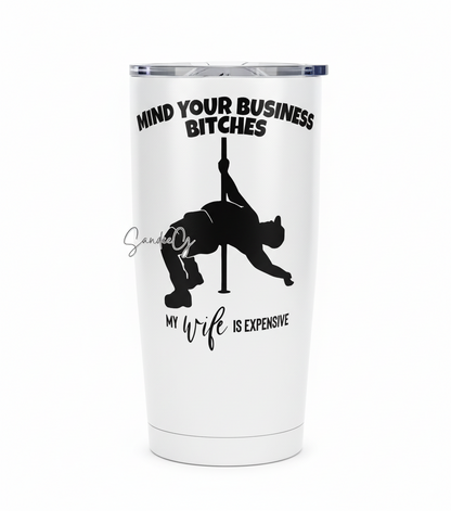 Mind Your Business - UVDTF Decal for cups/hard surfaces sticker
