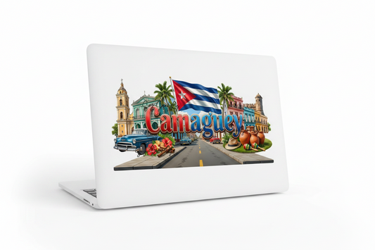 Cuba Camaguey - UVDTF Wrap for cups/hard surfaces sticker