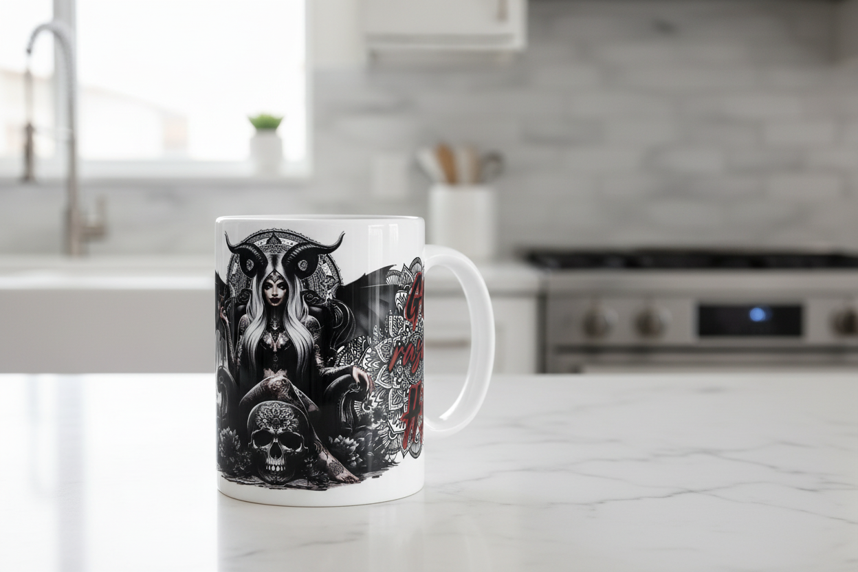 Gotta Raise a Little Hell - UVDTF Wrap for cups/hard surfaces sticker