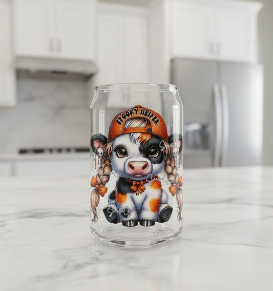 Spooky Heifer - UVDTF Decal for cups/hard surfaces sticker