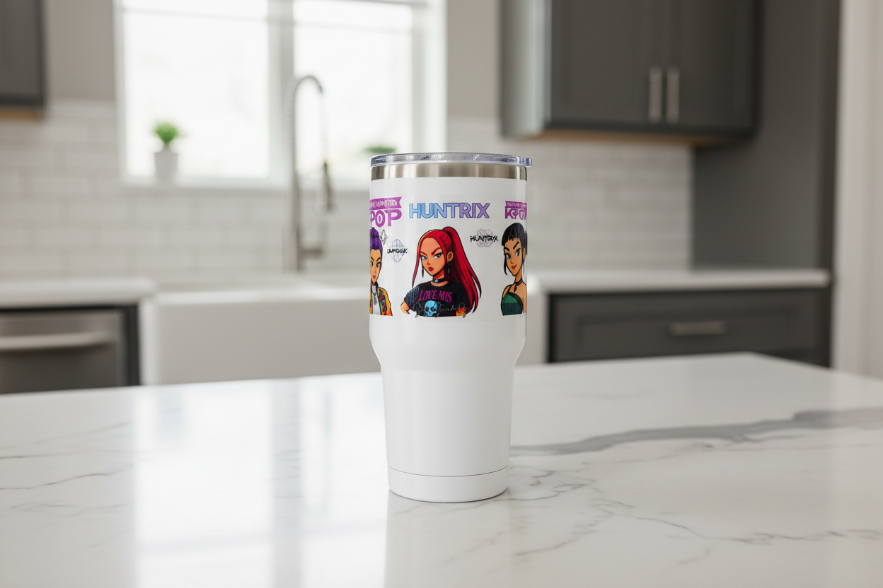 Huntrix Divas - UVDTF Wrap for cups/hard surfaces sticker