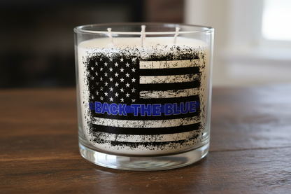 Back the Blue Flag - UVDTF Decal for cups/hard surfaces sticker