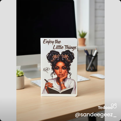 Journal - White Lined Hardback Cover