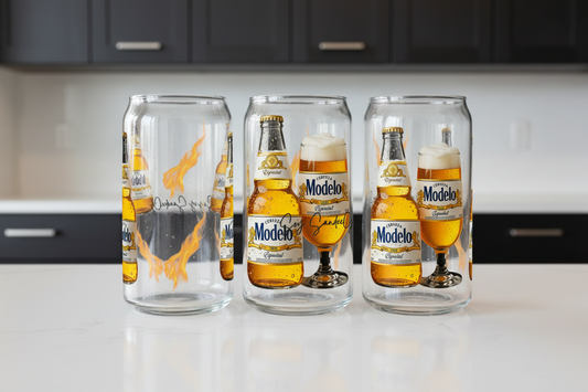 Modelo - UVDTF Wrap for cups/hard surfaces sticker