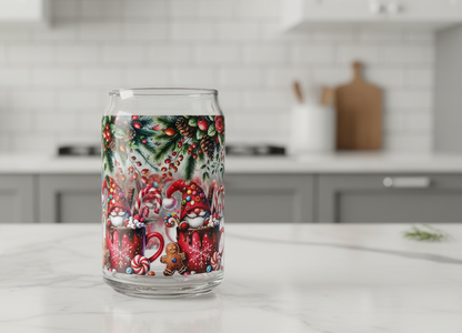 Red Gnome Mugs - UVDTF Wrap for cups/hard surfaces sticker