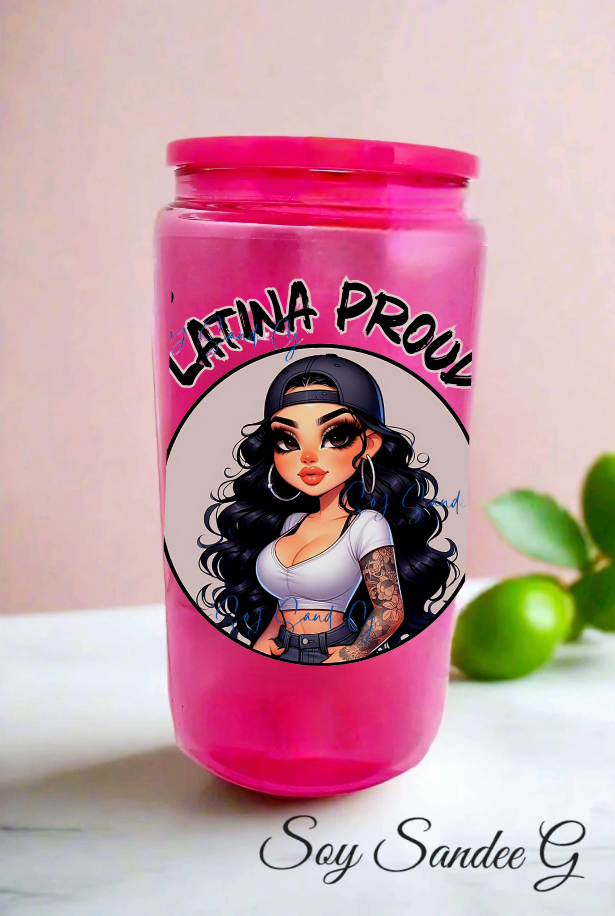 Latina Proud - UVDTF Wrap for cups/hard surfaces sticker