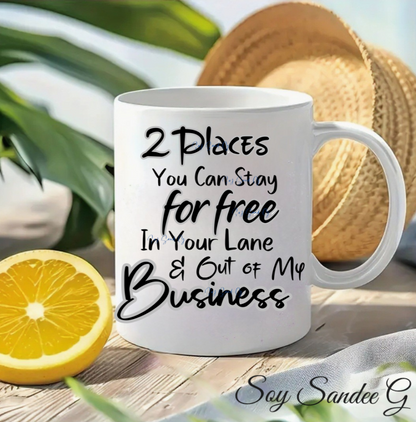 Out of my Business - UVDTF Decal for cups/hard surfaces sticker