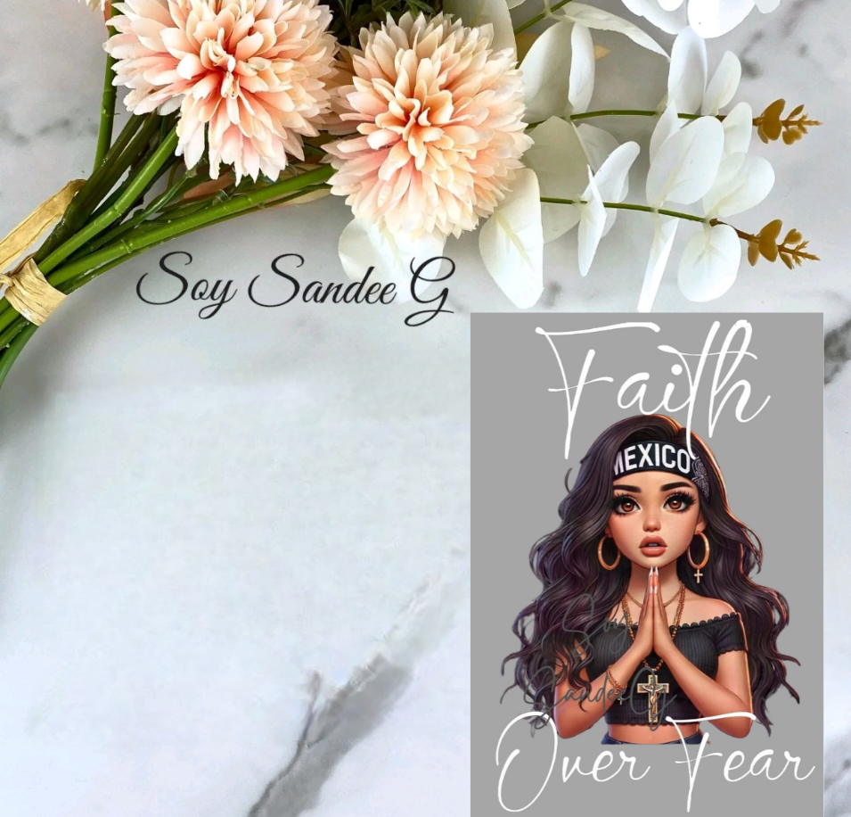 Faith Over Fear - UVDTF Decal for cups/hard surfaces sticker