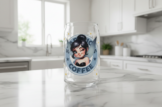 Dark Hair Fairy - UVDTF Wrap for cups/hard surfaces sticker