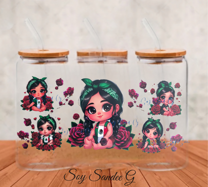 Cute Mexican Toddlers -UVDTF Wrap for cups/hard surfaces sticker