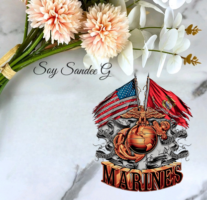 Marines - UVDTF Decal for cups/hard surfaces sticker