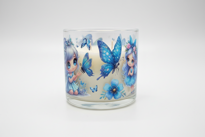 Blue Fairies - UVDTF Wrap for cups/hard surfaces sticker