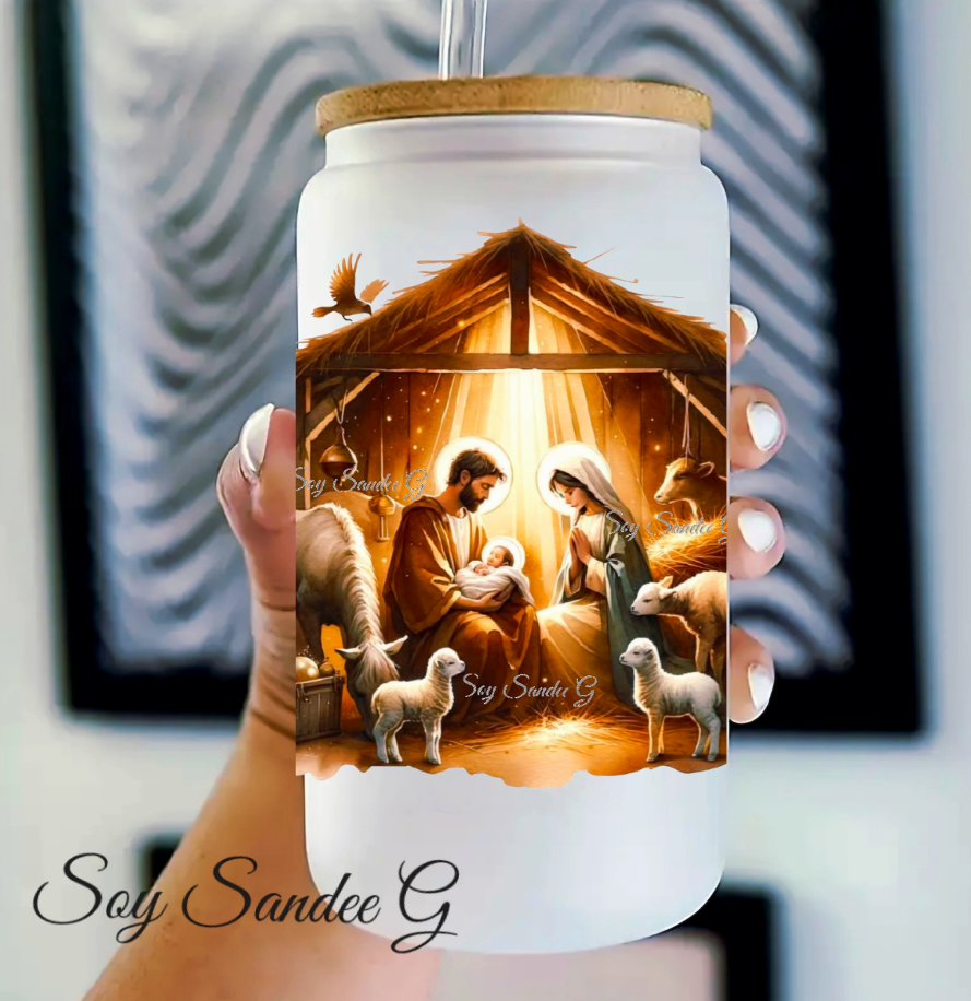 Nativity - UVDTF Decal for cups/hard surfaces sticker