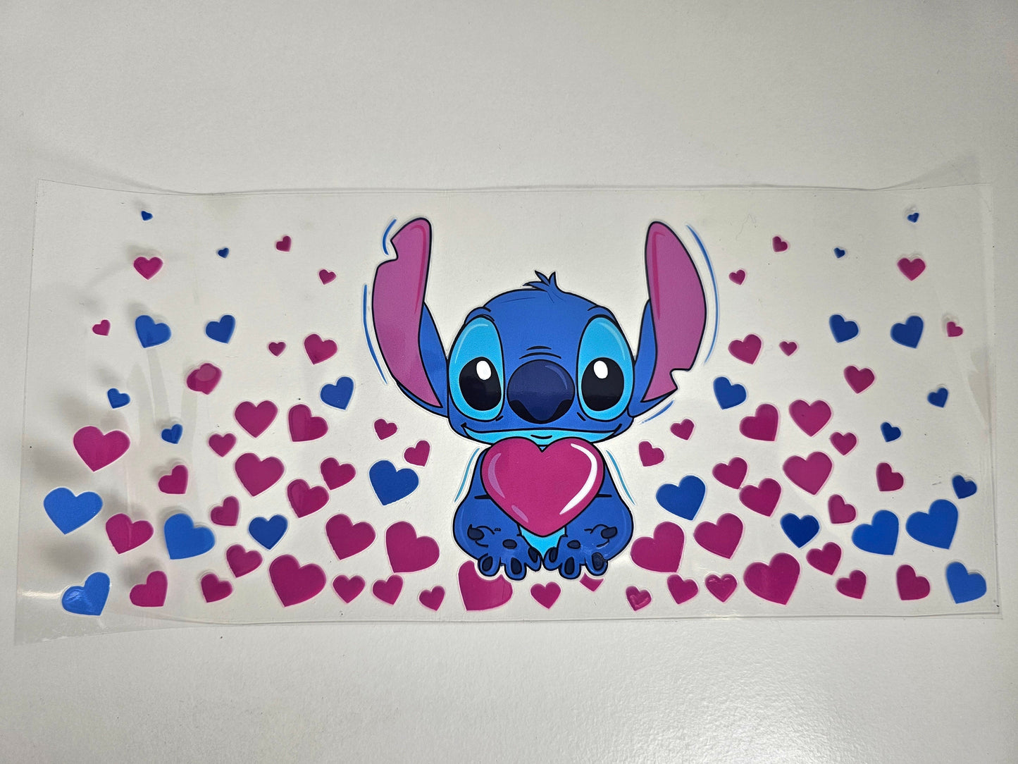 Stitch Hearts - UVDTF Wrap