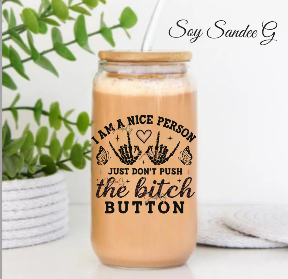 I Am A Nice Person - UVDTF Decal for cups/hard surfaces sticker