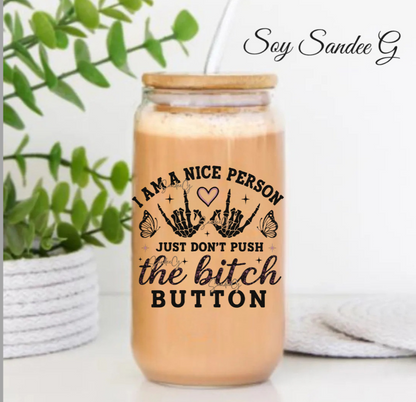 I Am A Nice Person - UVDTF Decal for cups/hard surfaces sticker