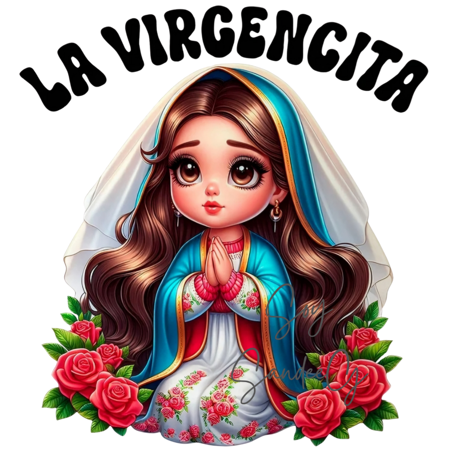 La Virgencita - UVDTF Decal for cups/hard surfaces sticker