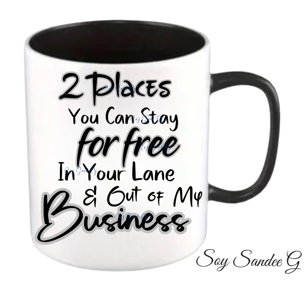 Out of my Business - UVDTF Decal for cups/hard surfaces sticker