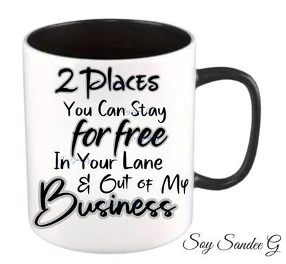 Out of my Business - UVDTF Decal for cups/hard surfaces sticker