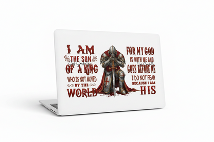 I am the Son of a King - UVDTF Wrap for cups/hard surfaces sticker