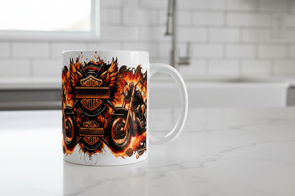 Orange Motorcycles - UVDTF Decal for cups/hard surfaces sticker