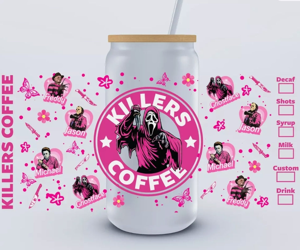 Killers Coffee UVDTF wrap