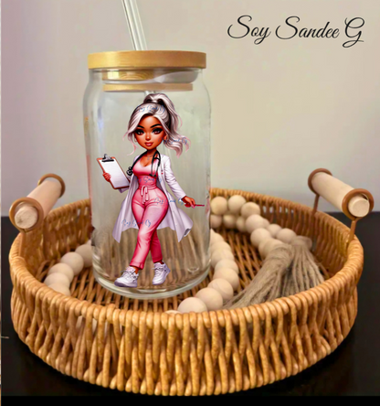 Pretty Nurse #2 - UVDTF Decal for cups/hard surfaces sticker