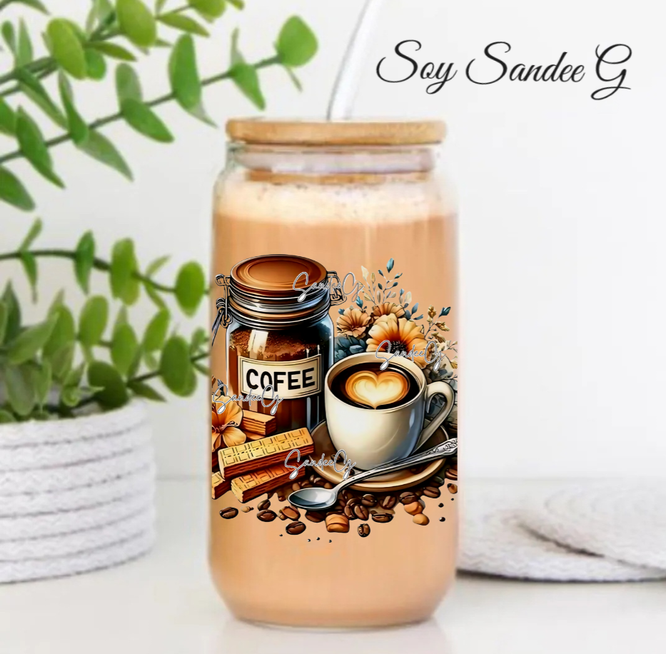 Coffee - UVDTF Decal for cups/hard surfaces sticker