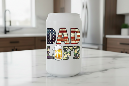 Dad Life - UVDTF decal for cups/hard surfaces sticker