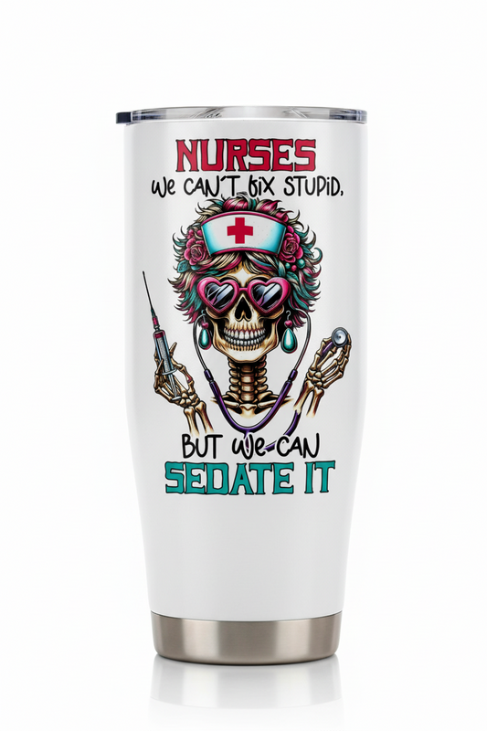 Enfermeras, no podemos arreglar el estúpido esqueleto UVDTF