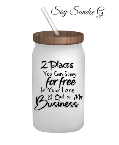 Out of my Business - UVDTF Decal for cups/hard surfaces sticker