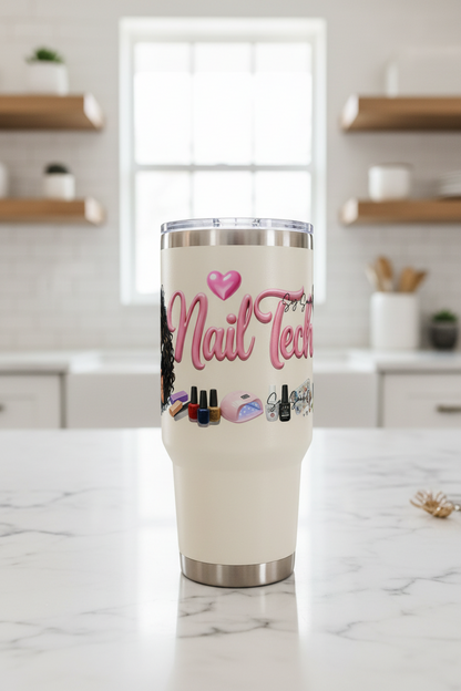 Nail Tech - UVDTF Wrap for cups/hard surfaces sticker