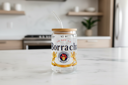 Borracha (Drunk) - UVDTF Wrap for cups/hard surfaces sticker