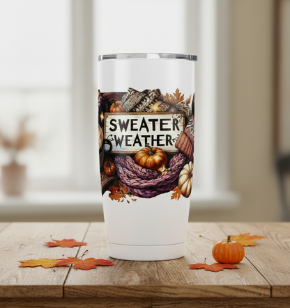 Sweater Weather #2 - UVDTF Wrap for cups/hard surfaces sticker