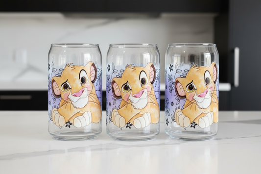 Simba - UVDTF Wrap for cups/hard surfaces sticker