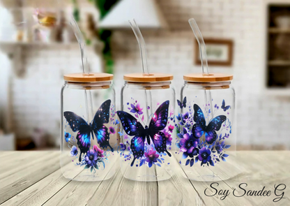 Bold Butterflies - UVDTF Wrap for cups/hard surfaces sticker
