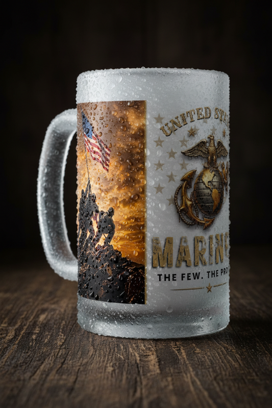 Marines - UVDTF Wrap for cups/hard surfaces sticker