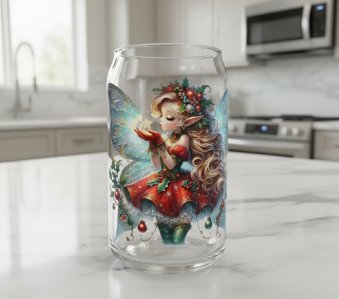 Fairy Christmas Elf - UVDTF Decal for cups/hard surfaces sticker