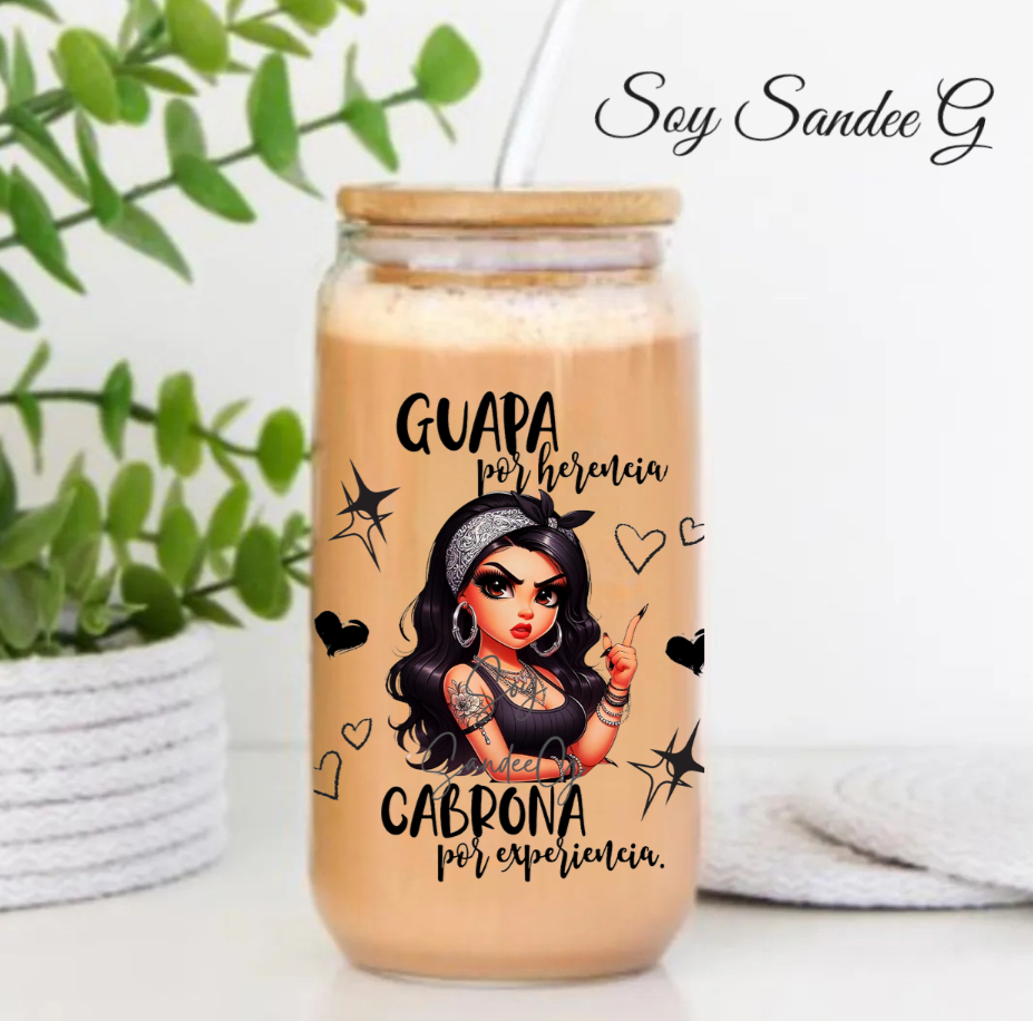 Guapa por Herencia (Hereditary Cuteness) - UVDTF Decal for cups/hard surfaces sticker