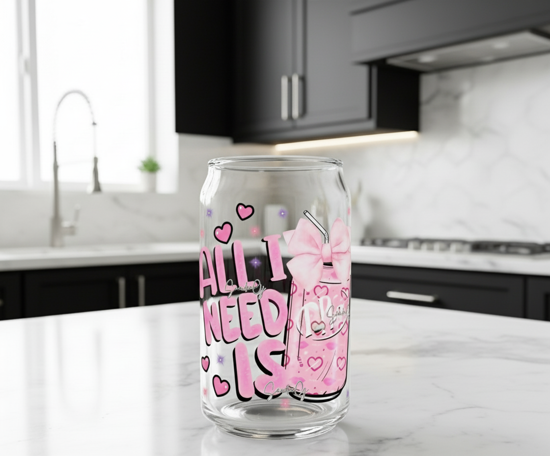All I Need is Pep - UVDTF Decal for cups/hard surfaces sticker