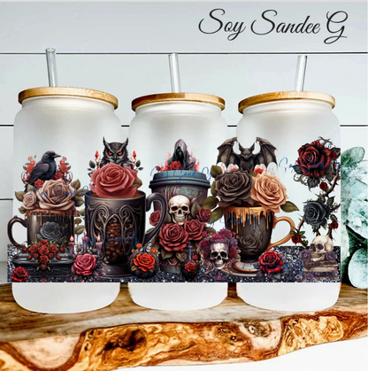 Gothic Cups - UVDTF Wrap for cups/hard surfaces sticker