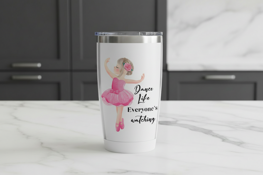 Baila como si todo el mundo te estuviera mirando - Calcomanía UVDTF pequeña