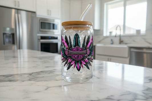 Motorcycle Feathers - UVDTF Decal for cups/hard surfaces sticker