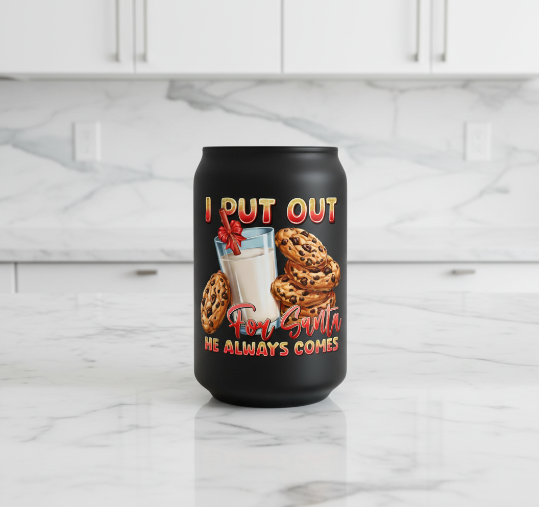 I Put Out For Santa - UVDTF Decal for cups/plates/hard surfaces sticker