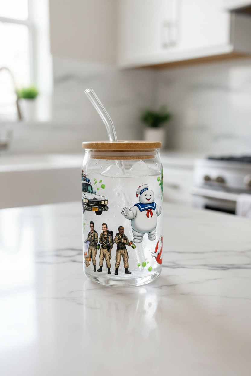 Ghostbusters - UVDTF Wrap for cups/hard surfaces sticker