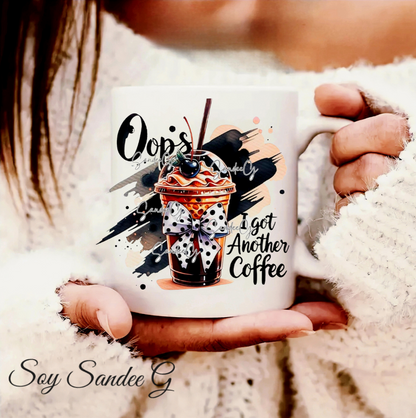 Oops, I Got Another Coffee - UVDTF Decal for cups/hard surfaces sticker